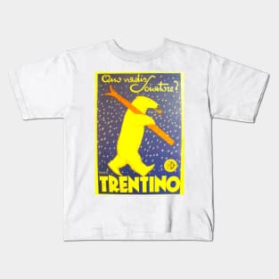 Vintage Travel - Trentino Kids T-Shirt